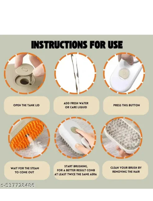 Steam Brush for Dog/Cat