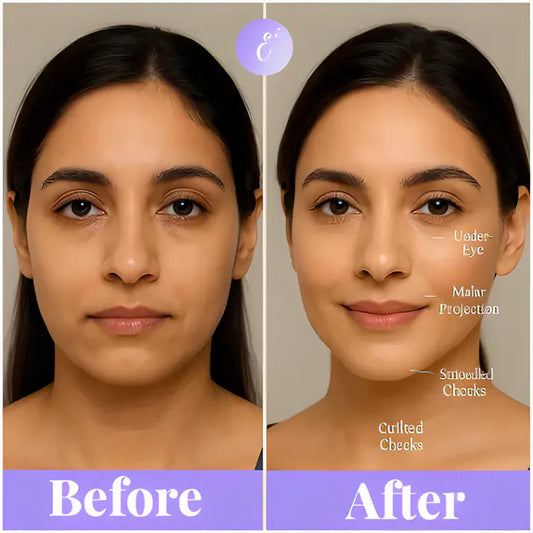 24K Gold Energy Beauty Bar Electric Facial Massage Roller