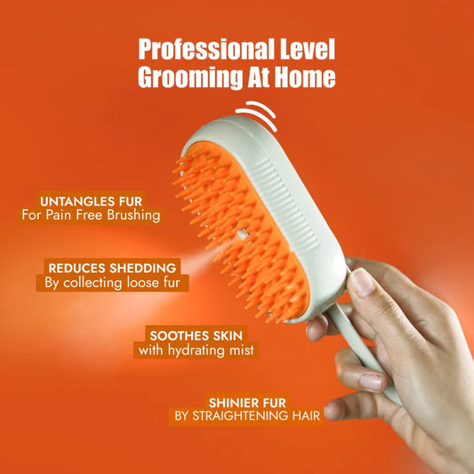 Steam Brush for Dog/Cat