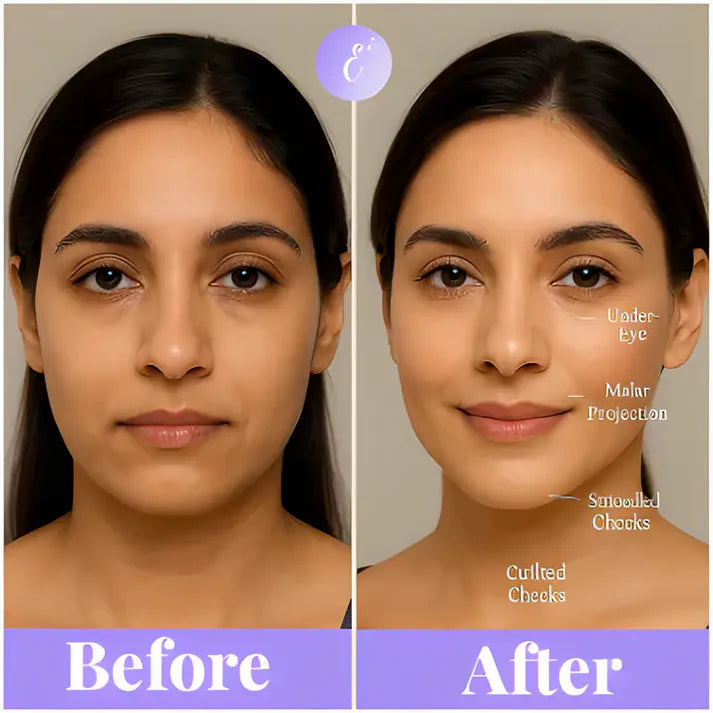 24K Gold Energy Beauty Bar Electric Facial Massage Roller